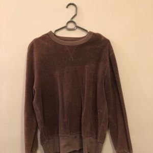 “Our Legacy” Faded purple crewneck sweatshirt